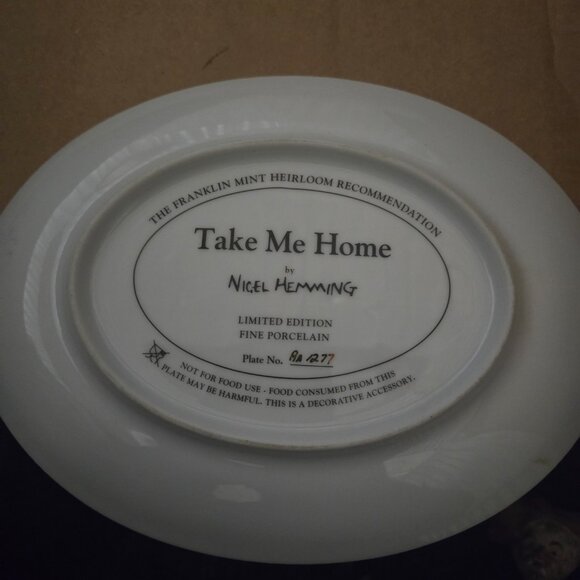 Franklin Mint Take Me Home - Picture 2 of 2